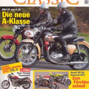 MOTORRAD CLASSIC 2/1996 – BSA A7; MZ ES 250, 20 Jahre dauerte die Geschichte; Imperia 500 H, ein Motorrad-Oldtimer aus deutschen Landen