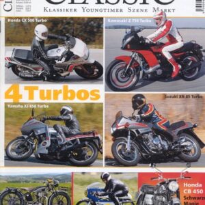 MOTORRAD CLASSIC 2/2005 – Honda CX 500 Turbo, ein High-Tech-Bike; Yamaha XJ 650 Turbo, futuristisch eckig; Kawasaki Z 750 Turbo, mächtig
