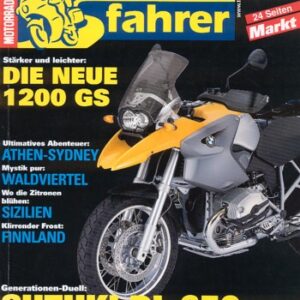 Tourenfahrer 2/2004 – Honda XL 650 V Transalp mit 39 kW (53 PS) im Vergleichstest, Suzuki DL 650 V-Strom mit 49 kW (67 PS) im Vergleichstest