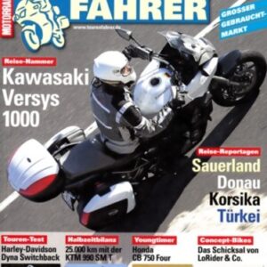 TOURENFAHRER 2/2012 – Harley-Davidson Dyna Switchback mit 56 kW (76 PS) im Touren-Test, HONDA CB 750 Four mit 49 kW (67 PS) Test & Technik