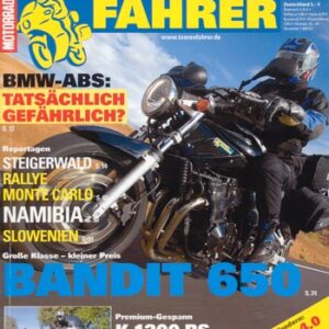 TOURENFAHRER 2/2005 – Suzuki Bandit 650 mit 57 kW (78 PS) als Reise-Motorrad, Beta Alp 4.0 mit 20 kW (27 PS) als Reise-Motorrad