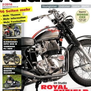 MOTORRAD CLASSIC 2/2014 – Kawasaki GPZ 900 R, ein Vierventil-Sportler; Yamaha FJ 1100, ein Vierventil-Sportler