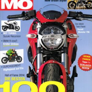 MO 2/2014 – KTM 1290 Super Duke R mit 132 kW (180 PS) Test & Technik; Ducati Monster 796 mit 64 kW (87 PS) Test & Technik