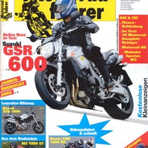 Motorradfahrer 2/2006 – Honda Fireblade mit 126 kW (171 PS) Probefahrt; Ducati Monster S2R mit 64 kW (87 PS) Test & Technik