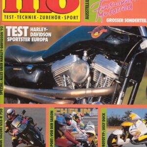 MO 2/1992 – Suzuki GSX-R 750 mit 74 kW (100 PS) Test & Technik; Bimota YB9 Bellaria mit 94 PS im Vergleich