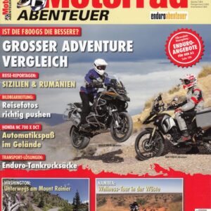 Motorrad ABENTEUER 3/4 2014 – BMW F 800 GS Adventure; BMW R 1200 GS Adventure; Test Honda NC 700 X DCT