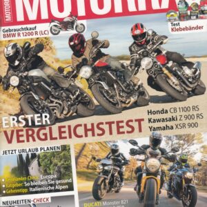 MOTORRAD 03/2018 – Erster Vergleichstest Honda CB 1100 RS, Kawasaki Z 900 RS, Yamaha XSR 900