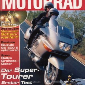 MOTORRAD 3/1999 – Test BMW K 1200 LT; Test Kawasaki ZX-9R Ninja; Test Yamaha XJR 1300; Test Highland 950 V2 Outback