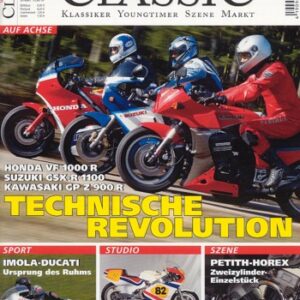 MOTORRAD CLASSIC 3/2008 – Honda VF 1000 R, gehörte mal zu japanischen Oberklasse; Kawasaki GPZ 900 R, gehörte mal zur japanischen Oberklasse