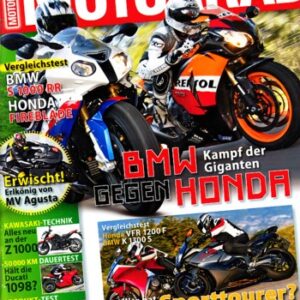 MOTORRAD 3/2010 – Test Wakan Roadster 100; BMW K 1300 S; Honda VFR 1200 F; BMW S 1000 RR