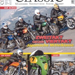 MOTORRAD CLASSIC 3/2007 – Laverda 1000, ein Dreizylinder-Klassiker; Vergleich Honda CB 400 Four, hier; Vergleich Kawasaki KH 400, hier