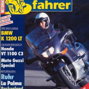 Tourenfahrer 3/1999 – BMW K 1200 LT mit 72 kW ( 98 PS) als Reise-Motorrad, Honda VT 1100 C3 Shadow Aero mit 37 kW (50 PS) im Vergleichstest