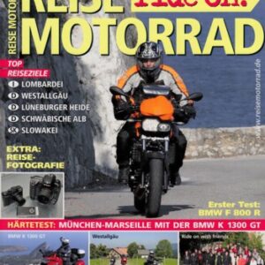 REISE MOTORRAD ride on! 3/2009 – BMW K 1300 GT mit 118 kW (161 PS) im Härte-Test, KTM 990 Supermoto T mit 85 kW (115 PS) Test & Technik