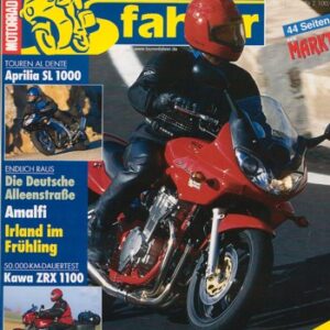 Tourenfahrer 3/2000 – Kawasaki ZRX 1100 mit 78 kW (106 PS) im Langstrecken-Test, Aprilia SL 1000 Falco mit 87 kW (118 PS) als Reise-Motorrad