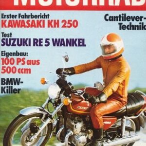 DAS MOTORRAD 3/1976 – Test Suzuki RE 5 Rotary; Test Kawasaki KH 250; EML-Hartmann-Gespann, gewaltiger Koffer