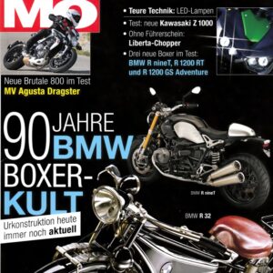 MO 3/2014 – BMW R nineT mit 81 kW (110 PS) Test & Technik; Yamaha MT-07 mit 55 kW (75 PS) im Test