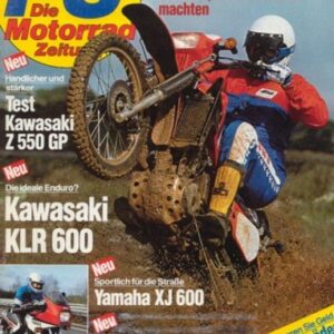 PS 3/1984 – Kawasaki KLR 600 mit 20/31 kW (27/42 PS) im Test, Kawasaki GPZ 550 mit 48 kW (65 PS) Test & Technik