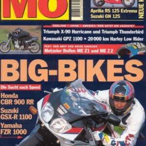 MO 3/1995 – Honda CBR 900 RR Fireblade mit 72 kW (98 PS) im Vergleichstest; Yamaha FZR 1000 mit 72 kW (98 PS) im Vergleichstest
