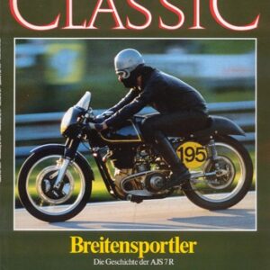 MOTORRAD CLASSIC 3/1990 – AJS - die Geschichte, Titelstory; Vorstellung Gilera Nettuno; NSU Lambretta - ein Renner, der Roller