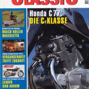 MOTORRAD CLASSIC 3/1999 – Honda C 77, war mal ein Traumtourer; Ariel Arrow; Maicoletta 175