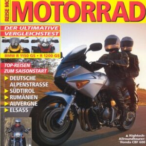 REISE MOTORRAD ride on! 3/2004 – BMW R 1150 GS mit 62,5 kW (85 PS) im Vergleichstest, BMW R 1200 GS mit 72 kW (98 PS) im Vergleichstest