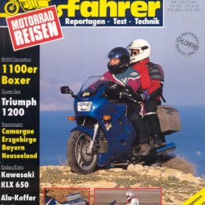 Tourenfahrer 3/1993 – Triumph Trophy 1200 mit 72 kW (98 PS) im Tourentest, BMW R 1100 RS mit 66 kW (90 PS) Probefahrt