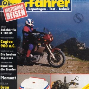 Tourenfahrer 3/1994 – Cagiva Elefant 900 a.C. mit 50 kW (68 PS) im Touren-Test, BMW R 100 GS, Zubehör-Empfehlungen