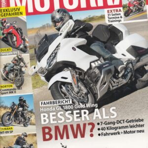 MOTORRAD 04/2018 – Fahrbericht Honda GL 1800 Gold Wing, Ducati Panigale V4 S, Yamaha MT-09 SP