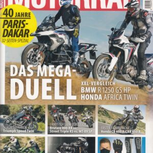 MOTORRAD 04/2019 – BMW R 1250 GS HP, Honda Africa Twin, Triumph Speed Twin