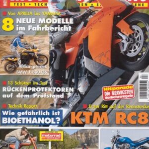 MOTORRAD NEWS 4/2008 – Motorrad Tagestour in Schleswig-Holsteins Norden; Motorrad fahren in den Niederlanden, vom Norden Richtung Süden; Motorradfahren zwischen orientalischem Osten und europäischem Westen