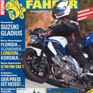 TOURENFAHRER 4/2009 – Suzuki Gladius mit 53 kW (72 PS) im TOUREN-Test, BMW R 1100 GS, ab Modell 1994, gebraucht kaufen