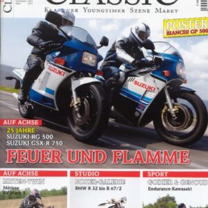 MOTORRAD CLASSIC 4/2010 – Suzuki RG 500, wasser-gekühlter Zweitakter; Suzuki GSX-R 750, luft-/ölgekühlter Viertakter