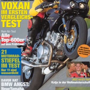 MO 4/2001 – Aprilia RST 1000 Futura mit 83 kW (113 PS) wird hier vorgestellt; Laverda 750 SFC mit 55 kW (75 PS), Erinnerungen