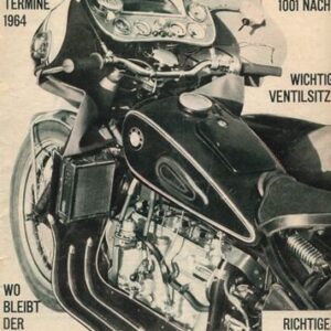 DAS MOTORRAD 4/1964 – Greeves, das Fräulein baut Motorräder; Elefantentreffen 1964: Wo bleibt der Büffel?