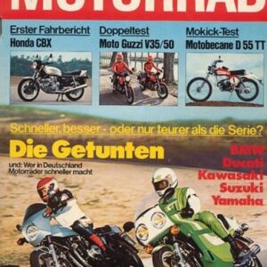 MOTORRAD 4/1978 – BMW R 90 S, Serie vs. Tuning; Ducati 750 SS, Serie vs. Tuning; Kawasaki Z 1000, Serie vs. Tuning