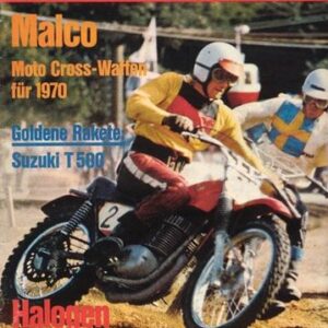 DAS MOTORRAD 4/1970 – Maico, die Motocross-Waffen für 1970; Suzuki T 500 mit 35 kW (47 PS), die goldene Rakete