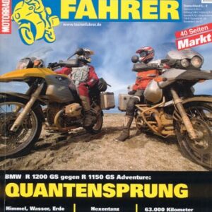 TOURENFAHRER 4/2004 – BMW R 1150 GS Adventure mit 62,5 kW (85 PS) im Vergleichstest, BMW R 1200 GS mit 72 kW (98 PS) im Vergleichstest