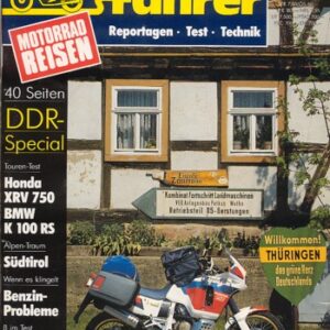 Tourenfahrer 4/1990 – BMW K 100 RS mit 74 kW (100 PS) im Tourentest, Honda XRV 750 Africa Twin mit 37 kW (50 PS) im Tourentest