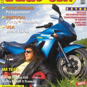 REISE MOTORRAD ride on! 4/1997 – Honda XL 600 V Transalp mit 37 kW (50 PS) im Test / Peloponnes, Aprilia Pegaso 650 mit 35 kW (49 PS) im Test