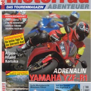 Motorrad ABENTEUER 3/2004 – Test Yamaha XT 660 X; Test Honda CBF 600 S; Test Yamaha YZF-R1; Kawasaki ZR-7 / S