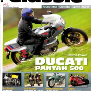 MOTORRAD CLASSIC 5/2012 – Ducati Pantah 500, ein Zahnriemen-V2; Rumi Gobbetto, eine italienische Rarität