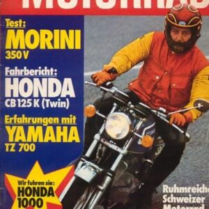 DAS MOTORRAD 5/1975 – Test Honda CB 125 Disc; Yamaha TZ 700, Erfahrungen; Test Honda GL 1000 Gold Wing; Test Morini 3 1/2 V