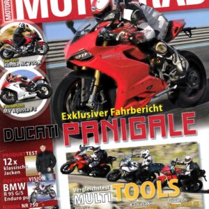 MOTORRAD 5/2012 – Test Ducati 1199 Panigale S; Ducati Multistrada 1200 S; Kawasaki Versys 1000; Triumph Tiger SE