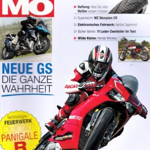 MO 5/2013 – Aprilia Caponord 1200 mit 92 kW (127 PS) Test & Technik; Ducati 1199 Panigale R mit 143 kW (195 PS) Test & Technik