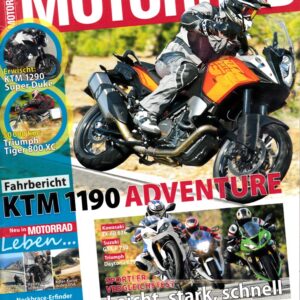 MOTORRAD 5/2013 – Test KTM 1190 Adventure; Kawasaki ZX-6R 636; Suzuki GSX-R 750; Triumph Daytona 675