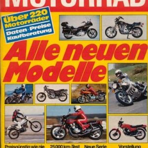 MOTORRAD 5/1980 – Test Suzuki GSX 750 L; Test Zündapp CS 50; Test Honda CB 900 F Bol d'Or; Suzuki GS 750, ab Modell 1977, gebraucht kaufen