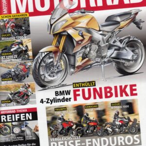 MOTORRAD 5/2014 – Test Ducati Monster 1200 S; Test Yamaha MT-07; Kawasaki Versys 1000; Suzuki V-Strom 1000