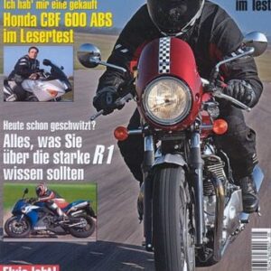 MO 5/2004 – Triumph Thruxton 900 mit 51 kW (70 PS) Test & Technik; Honda CBF 600 mit 57 kW (78 PS) Test & Technik