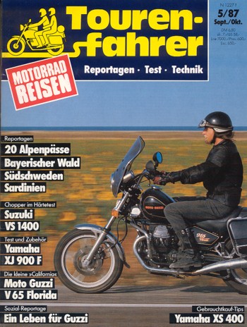 Tourenfahrer 5/1987 – Suzuki VS 1400 Intruder mit 49 kW (67 PS) im Touren-Test, Yamaha XJ 900 F mit 72 kW (98 PS) im Touren-Test