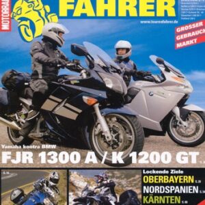 TOURENFAHRER 5/2006 – BMW K 1200 GT mit 112 kW (152 PS) im Vergleichstest, Yamaha FJR 1300 A mit 105,5 kW (144 PS) im Vergleichstest